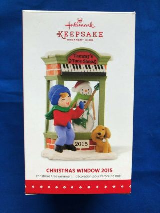 Hallmark 2015 Christmas Window 13 In Series Ornament