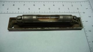 Antique Stanley Level Rule Co Machinists Engineers Model No.  34 6 In Vintage Tool