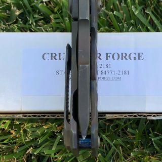 Crusader Forge Knife APEX CPM - S30V Tanto 7