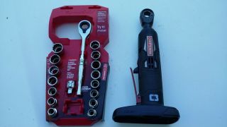 Craftsman C3 Ratchet With Pass Through Socket Set Husky No Battery Or Charger