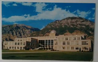 Vintage Utah Postcard Carl F Eyring Physical Science Center Built 1950 Provo Ut