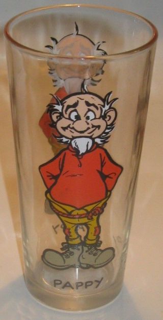 Vintage Pappy Glass From Cartoon Li 