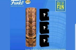 Funko Fundays 2019 Box Of Fun Tiki Confirmed Order