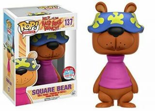 Nycc 2016 Exclusive Hair Bear Bunch Square Bear Pop