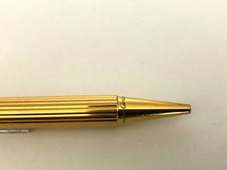 Vintage Must de Cartier Trinity Chinese Lacquered Gold plated Ball Point Pen 2