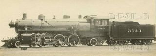 9dd267 Rp 1910s20s Cm&ps Chicago Milwaukee Puget Sound Railroad 4 - 6 - 2 Loco 3123