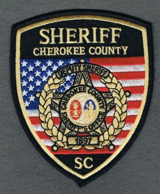 Cherokee County Sc Police / Sheriff Patch South Carolina