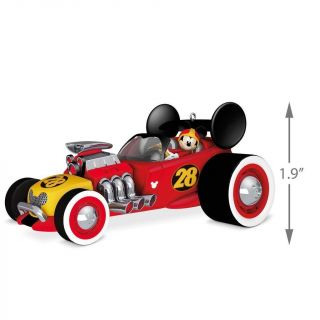 Hallmark 2018 Mickey And The Roadster Racers Car Disney Mouse Christmas Ornament