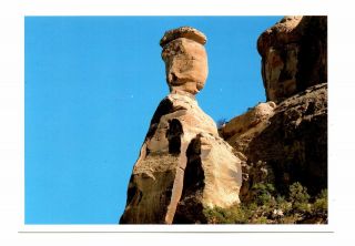 Balanced Rock Colorado National Monument Grand Junction Postcard Unposted
