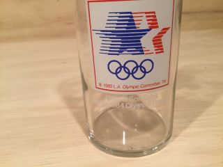 VINTAGE 1984 COCA - COLA LA OLYMPICS SAM THE EAGLE GLASSES SET OF ALL 6 8