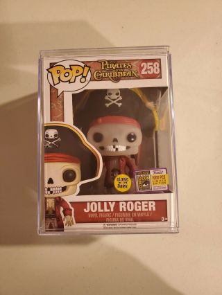 Sdcc Jolly Roger Funko Pop Disney Parks Pirate Of The Caribbean