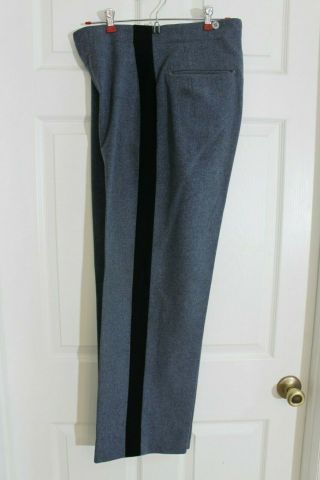 Us Military Academy Valley Forge Pa Uniform Gray Wool Pants 32r Trousers Slacks