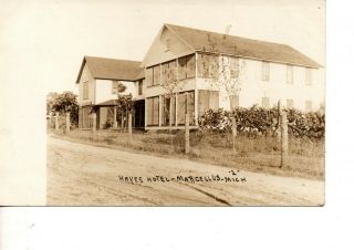 Rppc Marcellus Mi Hayes Hotel Country General Store Main St 472