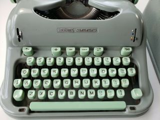 1960 ' s Hermes 3000 Seafoam Typewriter,  Observer Binos from THE FRINGE TV SHOW 12