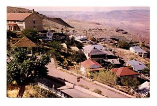 Jerome Arizona Postcard Largest Ghost Town In America Vintage Aerial View