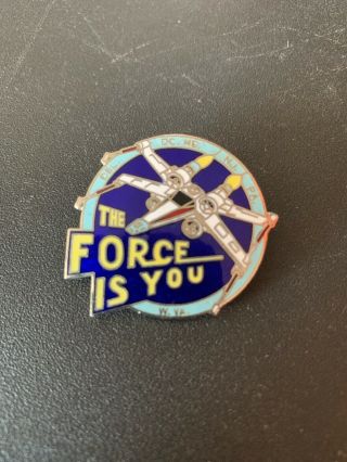 The Force Is You Jaycees Pin Delaware Jersey Maryland Star Wars