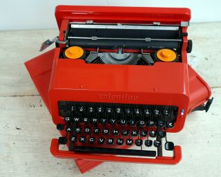 Olivetti Valentine Typewriter,  Valentine Typewriter 1970s