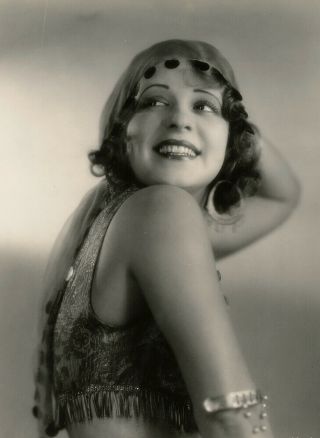 Vintage 1928 Bohemian Silent Film Beauty Clara Bow Three Week Ends Photograph 3