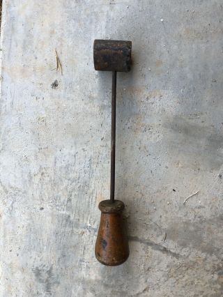 Vintage Blacksmithing Knife Maker Ladle,  Gunsmith,  Sinker,  Lead Smelting
