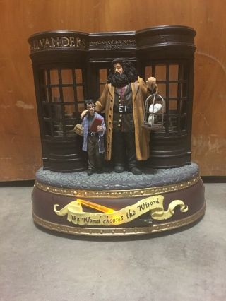 Harry Potter Ollivanders Wand Shop Figurine The San Francisco Music Box Company