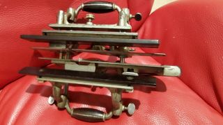 Stanley No.  55 Combination Plane with one cutter 6