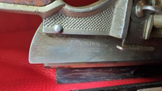 Stanley No.  55 Combination Plane with one cutter 7