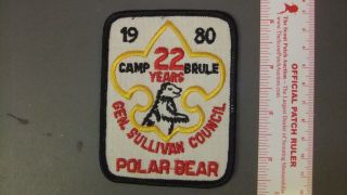 Boy Scout Camp Brule General Sullivan Council 3614ii