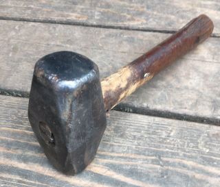Old Vintage Tools Sledge Hammer Collins Legitimus Anvil Blacksmithing Rare