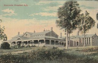 Vintage Postcard Kapunda Hospital South Australia 1900s