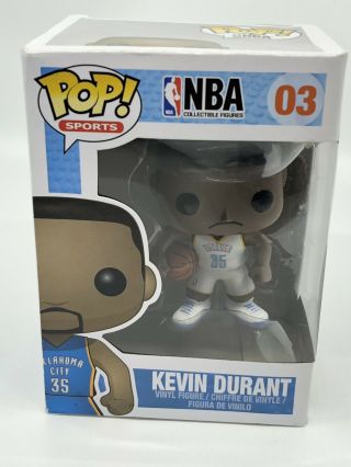 Funko Pop Kevin Durant Nba Okc Thunder Very Rare Only Vaulted