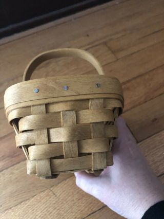 Longaberger Basket Small 3