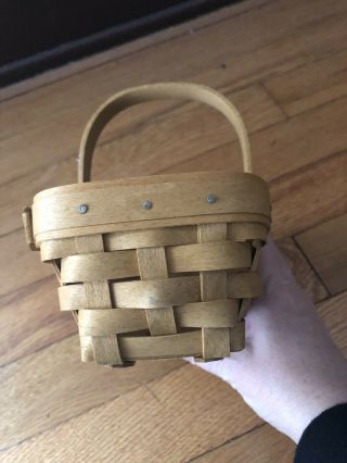 Longaberger Basket Small 4