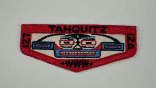 Tahquitz Lodge 127 F1a First Flap Boy Scout Oa