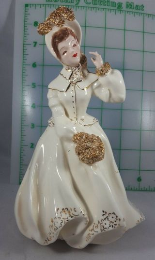 Vintage Florence Ceramics Co.  Pasadena California Clarissa Figurine
