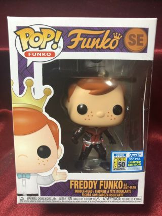 In Hand Sdcc2019 Funko Fundays Freddy Funko As Ant - Man Se Only 350 Wow