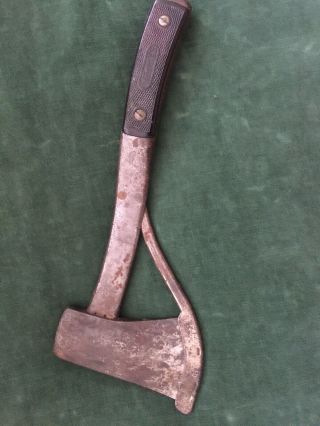 MARBLE ARMS CO.  Pat.  1898 No.  3 Safety Axe Hatchet Gladstone USA 2