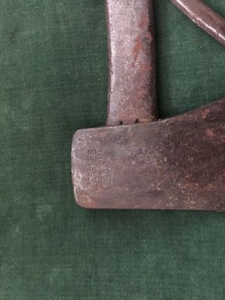 MARBLE ARMS CO.  Pat.  1898 No.  3 Safety Axe Hatchet Gladstone USA 6