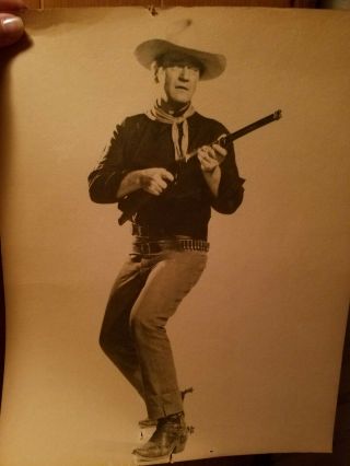 John Wayne - Cowboy With A Gun Vintage Rare