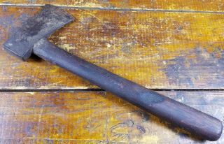 Antique Marbles Gladstone Mich Michigan USA Camping Woodworking No 5 Hatchet Ax 4