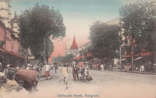 1907 - 20 Burma Col Postcards X 3 / Hpongyees / Rangoon / Pagoda