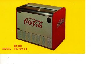 Rppc Coke Coca Cola Diner Advertising Cafe Soda Fountain True Coolers 389