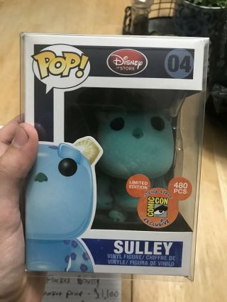Funko Pop Sully - Flocked Disney Store Exclusive