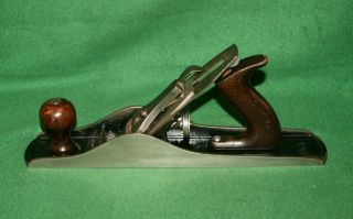 Restored Stanley Bailey No 5 Type 17,  1942 - 45 Woodworking Jack Plane Inv Bl17