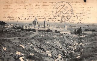 The Royal Site Of San Lorenzo De El Escorial Postcard
