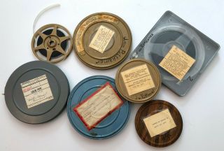 Lost Nasa Apollo Film Archive Member Of Von Braun Team - 7 8 & 16mm Films