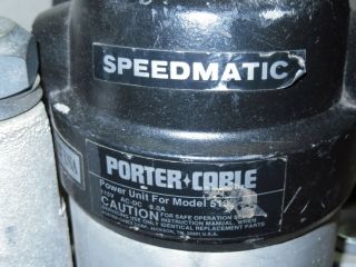 PORTER - CABLE 513 Lock Mortiser Heavy - duty but in good 2