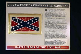 Battle Flags Of The Civil War 1st Florida Infantry Battalion