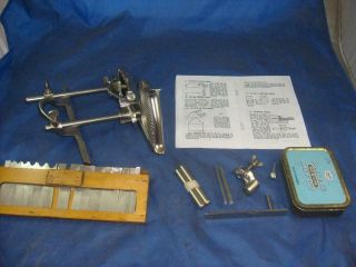 Record 050 Combination Plough / Beading Plane Full Set Of Cutters,  No Box