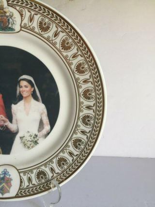 Ltd Ed CHOWN China Prince William and Catherine Middleton Wedding Plate 2011 4