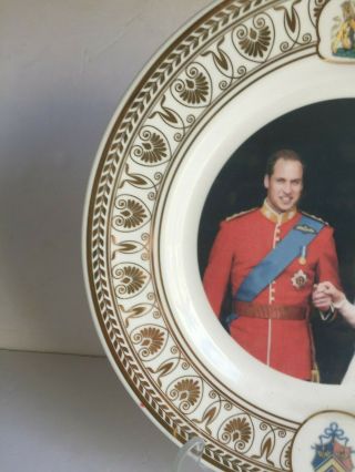 Ltd Ed CHOWN China Prince William and Catherine Middleton Wedding Plate 2011 6